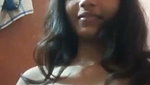 Beautiful hot stepsister showing her boobs  pressing