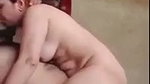 Big ass Muslim wife riding hard