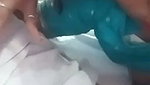 Husband Pressing her wife boobs  give Blowjob