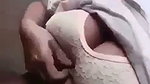 Village aunty show her boobs on vc