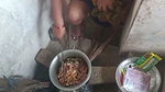 bhabhi cooking food  devar pressing her boobs  showing