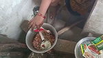 bhabhi cooking food  devar pressing her boobs  showing
