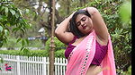 Megha Das mega size boobs show Ghosh Saree Fashion Saree Love Saree Sundor
