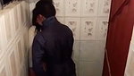Drunk girl fucked hard in the washroom