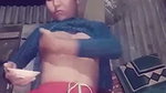Cute girl fingering only
