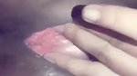 Cute girl fingering only