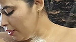 Hot model actress taking bath  showing