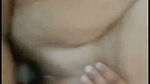 Awesome looking girl fucking hard  moan