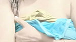 Beautiful hot bhabhi taking bath  showing her boobs in transparent dress
