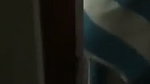 Girlfriend taking shower  bf watching