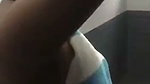 Girlfriend taking shower  bf watching