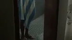 Girlfriend taking shower  bf watching