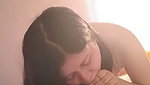 Beautiful lady give Blowjob