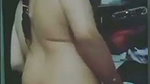 Bhabhi show her ass  wearing cloth