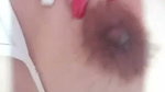 big boobs girl nipple touching clips