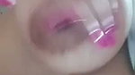 big boobs girl nipple touching clips