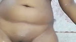 sexy aunty bathing