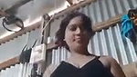 Poor Village girl show her pink pussy
