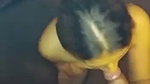 Sexy girl give deeply Blowjob