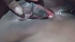 Sexy girl show her wet pink pussy