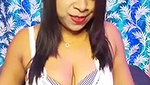 Aunty showing her huge boob  ass