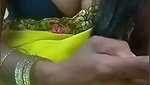 Bhabhi press her boobs  show her pussy ass