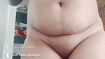 Aunty show her pussy  rubing