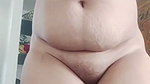 Aunty show her pussy  rubing