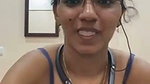Beautiful girl showing her asshole