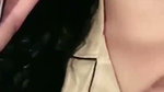 Hot girl show her boob