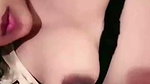 Hot girl show her boob