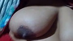 Poor aunty show her huge boobs