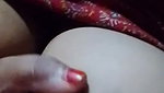 Poor aunty show her huge boobs