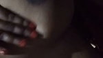 Poor aunty show her huge boobs