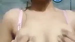 Sexy girl showing her hot boobs