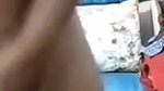 Aunty inserting oil bottle inside her pussy