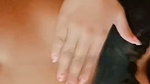 Sexy girl inserting cucumber inside her pussy