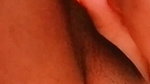 Sexy girl inserting cucumber inside her pussy