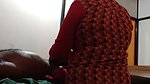 Aunty giving massage to dick  Handjob