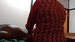 Aunty giving massage to dick  Handjob