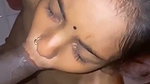 Awesome aunty give Blowjob