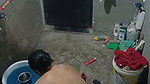 Bhabhi bathing  devar seeing