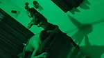 Sexy girl give massage to dick  showing her boobs