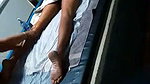 Sexy girl giving massage  fuck