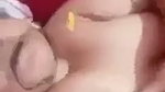 Aunty showing her pussy  lover jerking on video call