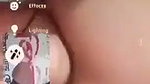 Aunty showing her pussy  lover jerking on video call