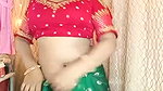 Awesome looking bhabhi showing her beauty
