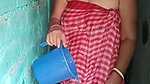 Bhabhi showing  bathing