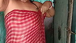 Bhabhi showing  bathing
