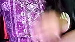 Hot aunty showing her pussy